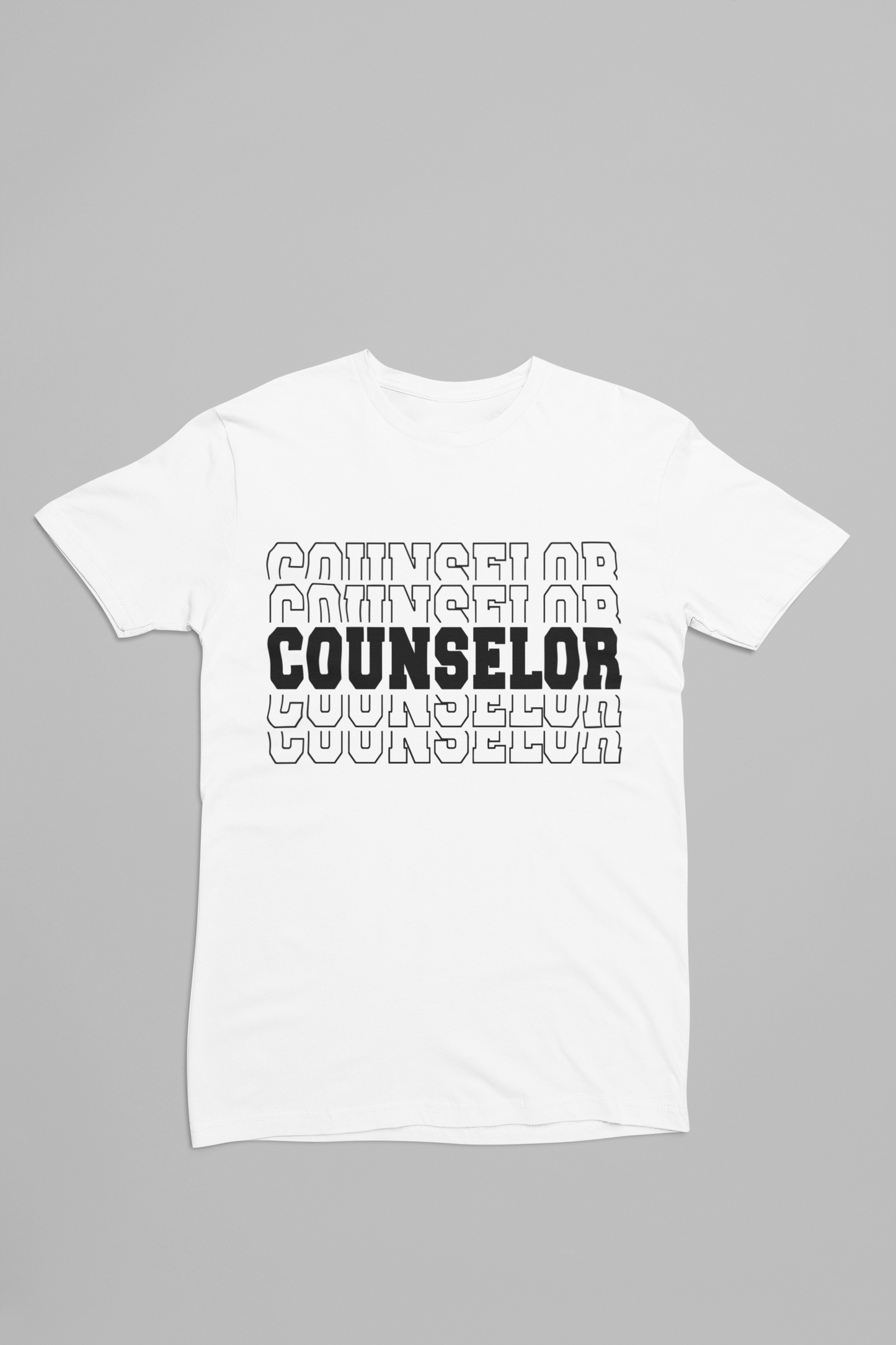 Counselor on Repeat tee