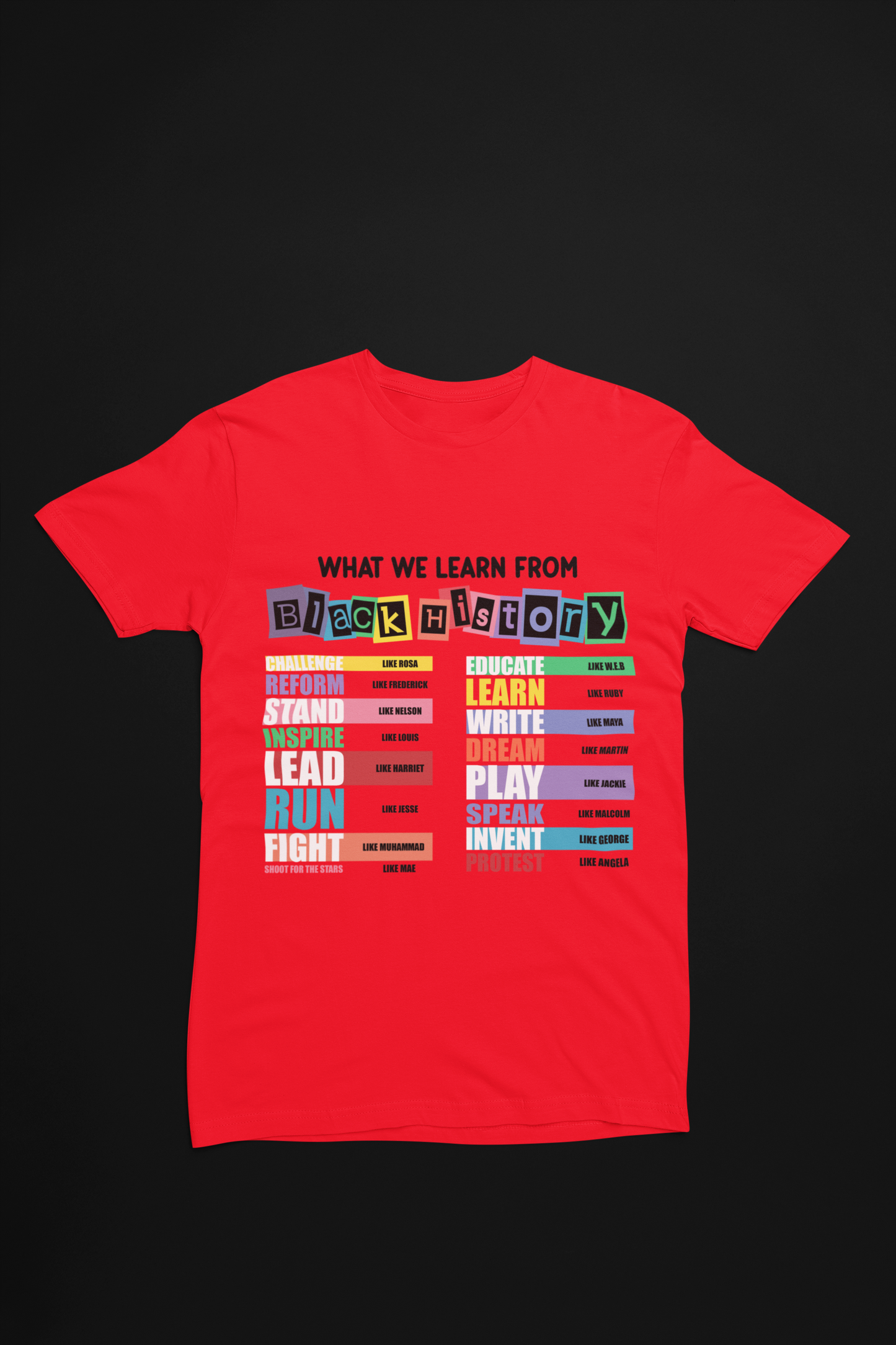 What We learn Tee