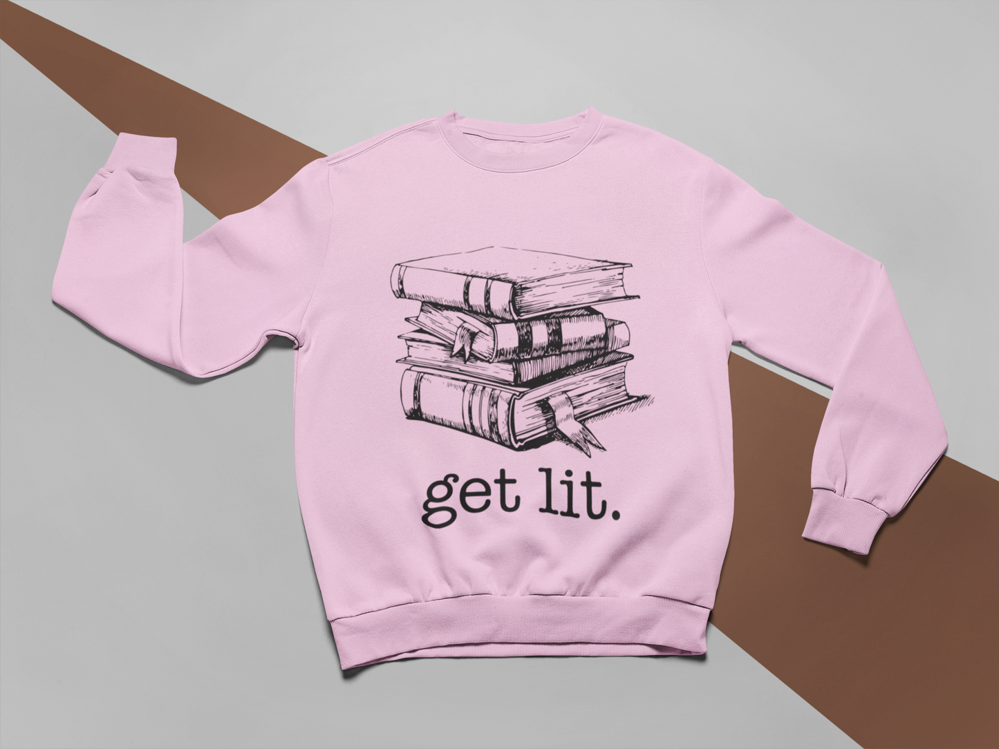 Get Lit pink sweatshirt