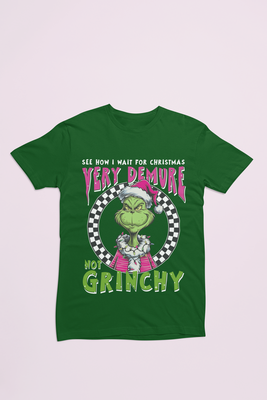 Very Demure Grinch tee